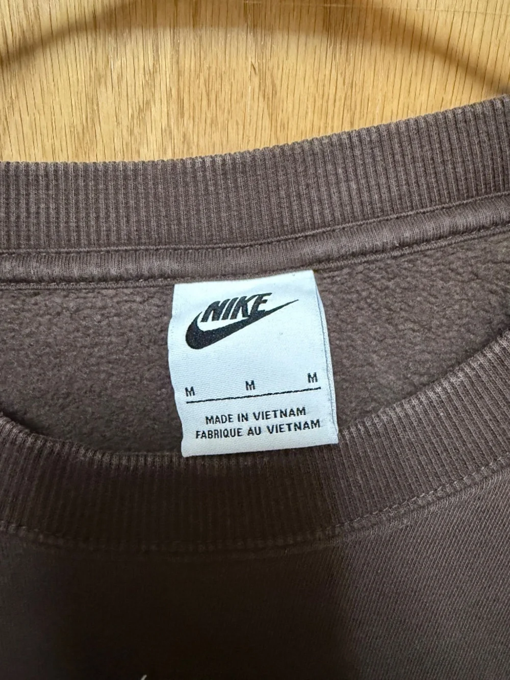 Nike brand size